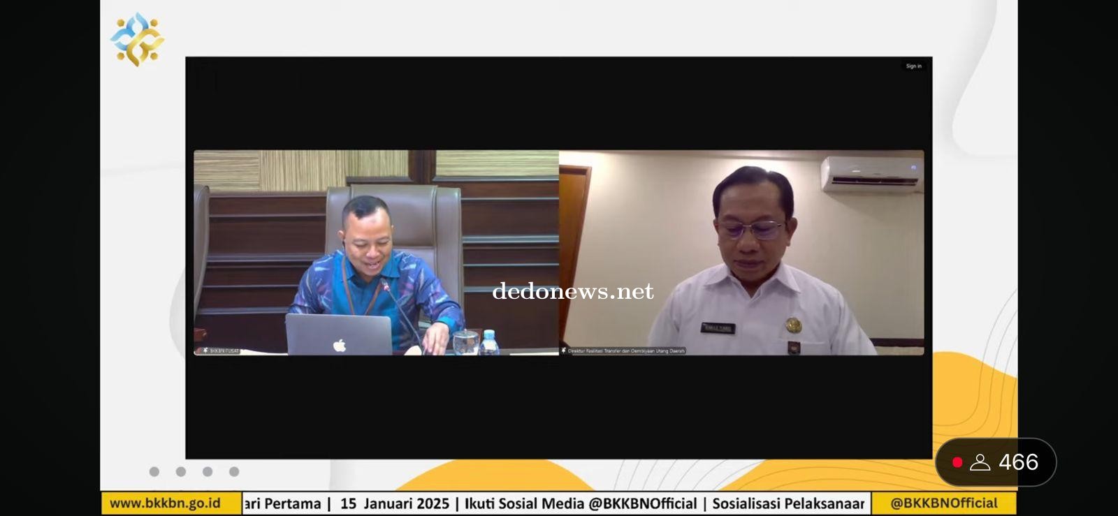 Kemendagri Bersama Kemendukbangga/BKKBN Gelar Sosialisasi Pelaksanaan Anggaran DAK KB Tahun 2025