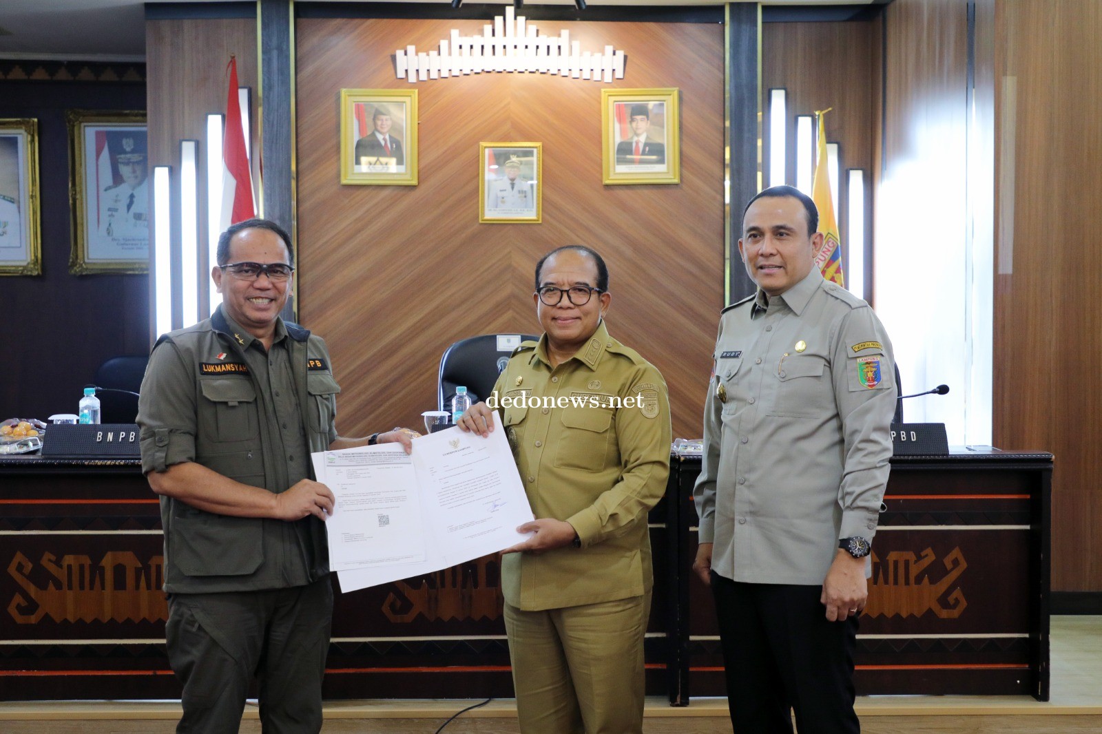 Pj Gubernur Lampung Gelar Rakor Penanganan Darurat Bencana Hidrometeorologi