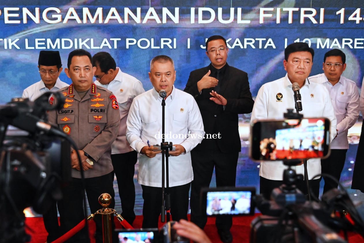 Menhub Dudy Pastikan Sarana dan Prasarana Transportasi Siap Hadapi Angleb 2025