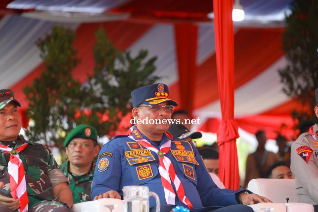 Safrizal ZA Hadiri Jambore Karhutla 2025 di Riau, Dorong Penguatan Relawan Kebakaran